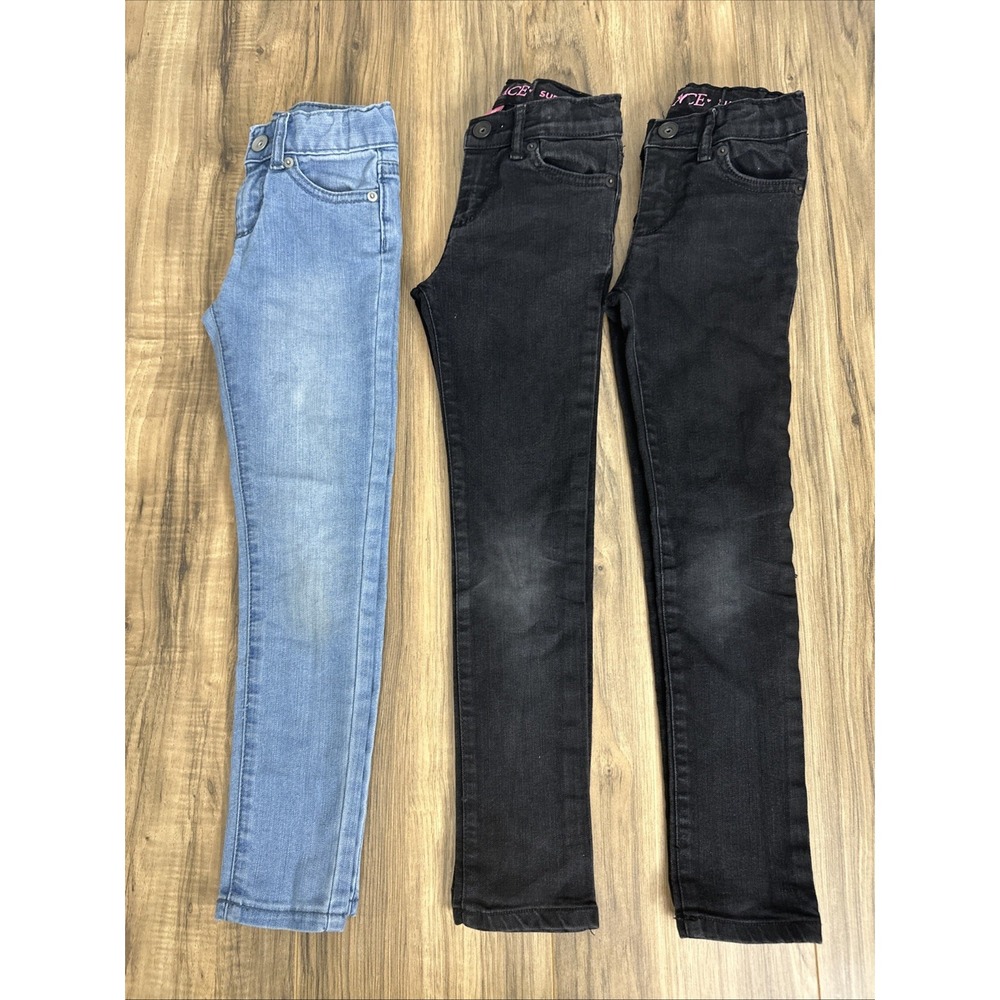 Lot Of 3 Girls Size 6S Super Skinny Jeans Childrens Place